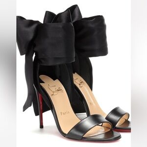 Christian Louboutin Black Du desert heels